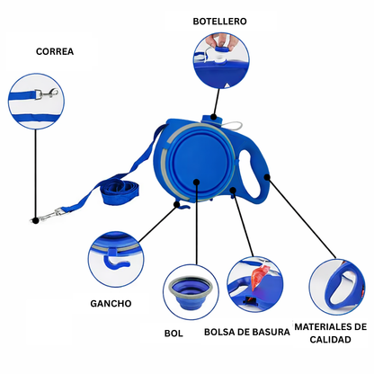 Correa " Todo en Uno" para tu mascota
