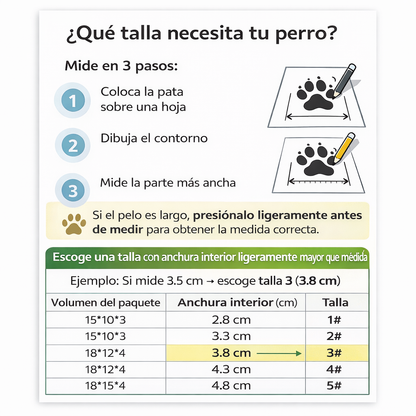 Calzado de protección térmica contra superficies calientes o frías.