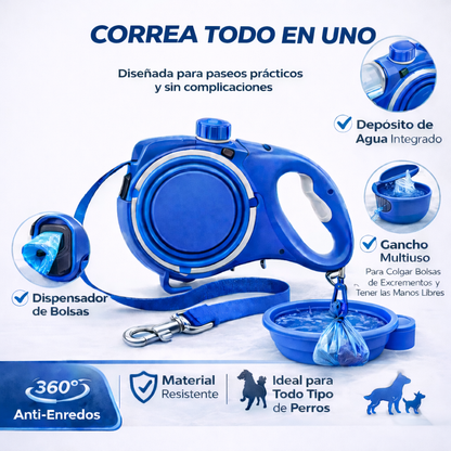 Correa " Todo en Uno" para tu mascota