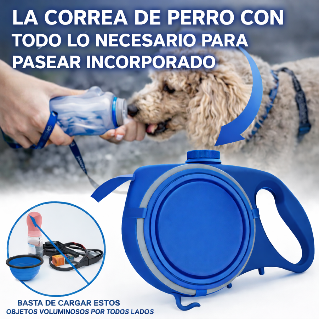Correa " Todo en Uno" para tu mascota